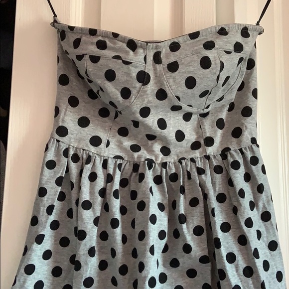 2/$20 Brand New Polka Dot H&M strapless dress - Picture 2 of 2